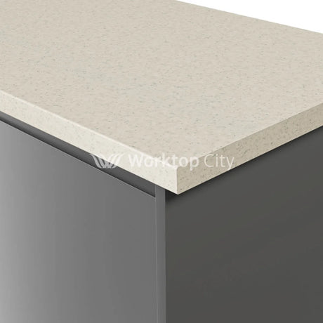 Krono-Finesse Laminate Kitchen Worktops K215 Bs White Dunes - Postformed Edge