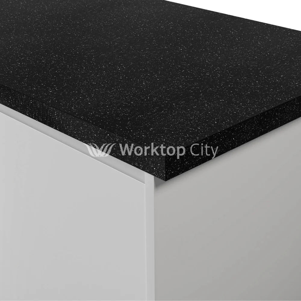 Krono-Finesse Laminate Kitchen Worktops K218 Gm Black Andromeda - Square Edge