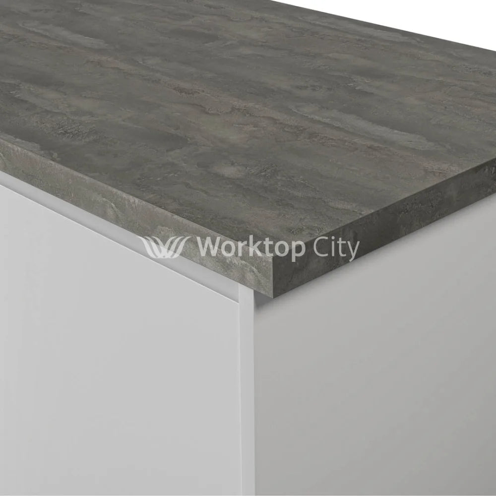 Krono-Finesse Laminate Kitchen Worktops K352 Rt Iron Flow - Square Edge