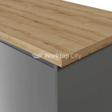 Krono-Finesse Laminate Kitchen Worktops K365 Fp Coast Evoke Oak - Square Edge