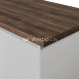 Krono-Finesse Laminate Kitchen Worktops K537 Rw Ristretto Baroque Oak - Square Edge