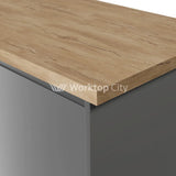 Krono-Finesse Laminate Kitchen Worktops K544 Rw Hazel Silverjack Oak - Square Edge