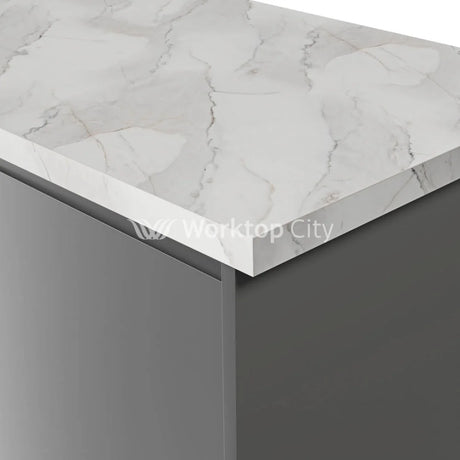 Krono-Finesse Laminate Kitchen Worktops K551 Su Calacatta Olympus - Square Edge