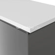 Kronodesign 8685 Rs Snow White - Postformed Edge