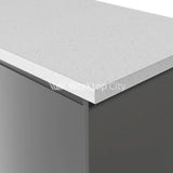 Kronodesign K217 Gg White Andromeda - Postformed Edge