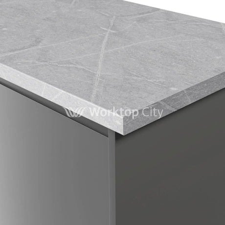 Kronodesign K368 Ph Grey Atlantic Marble - Postformed Edge