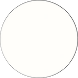 KwikCaps Self Adhesive Screw Cover Caps - Alpine White (318)