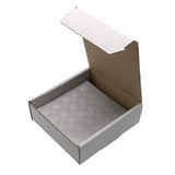 KwikCaps Self Adhesive Screw Cover Caps - Aluminium / Brushed Silvergrey (978)