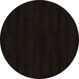 KwikCaps Self Adhesive Screw Cover Caps - Black-Brown Sorano Oak (814)