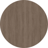 KwikCaps Self Adhesive Screw Cover Caps - Brown Orleans Oak / Finsa Roble Eternity (881)