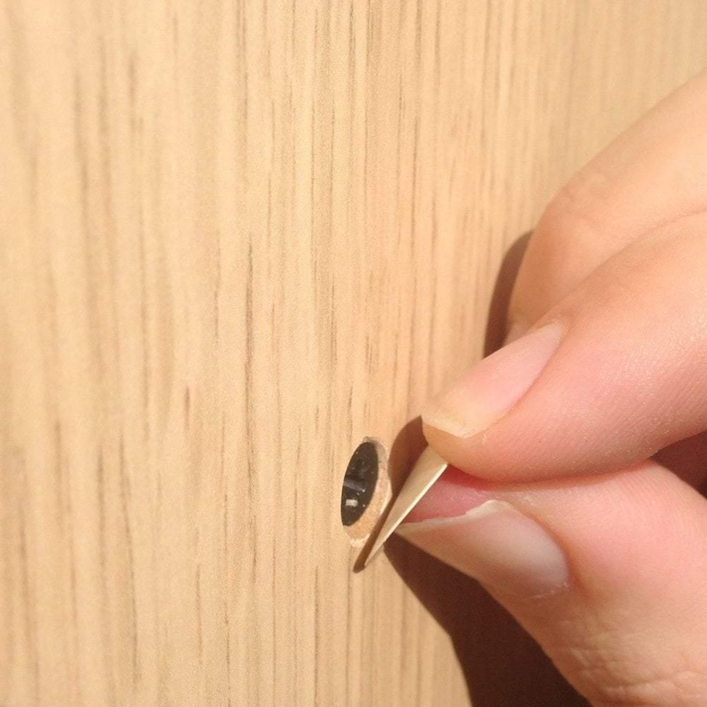 KwikCaps Self Adhesive Screw Cover Caps - Soft Black / Black (044)