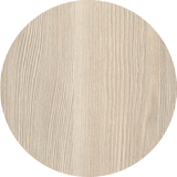 KwikCaps Self Adhesive Screw Cover Caps - White Aland Pine (159)