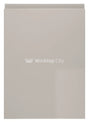 Larissa Handle Less Cashmere Gloss J Pull- Replacement Kitchen Doors SAMPLE PRODUCTS Vinyl Colour Swatch