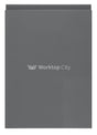Larissa Handle Less Dust Grey Gloss J Pull- Replacement Kitchen Doors SAMPLE PRODUCTS Vinyl Colour Swatch