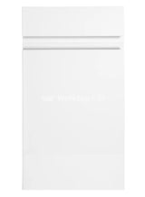 Larissa Handle Less White Gloss J Pull- Replacement Kitchen Doors SAMPLE PRODUCTS
