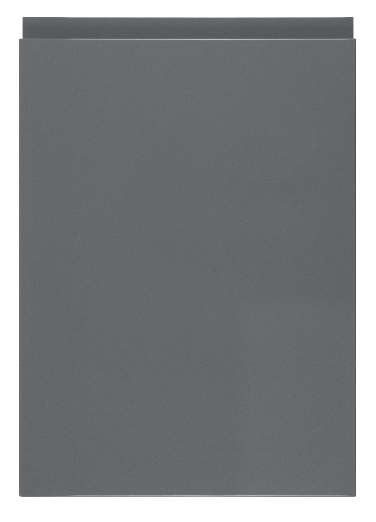 Larissa Handle Less Dust Grey Gloss J Pull- Replacement Kitchen Drawer Front (140mm High)