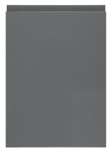 Larissa Handle Less Dust Grey Gloss J Pull- Replacement Kitchen Drawer Front (140mm High)