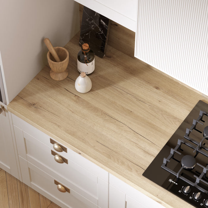 Bushboard Omega Classic Ashdown Oak (Woods Finish) - Free Sample