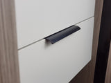 Anthracite Aluminium Cabinet Handle – Modern Cupboard, Drawer & Door Pull (Pack of 10)