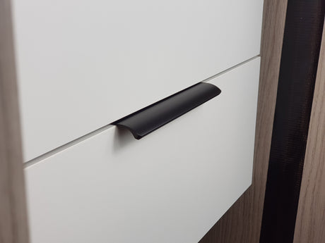 M4TEC Alva Black Bar Pull Handle – Aluminium Cabinet Door Handle (7 Size Options) – VD3