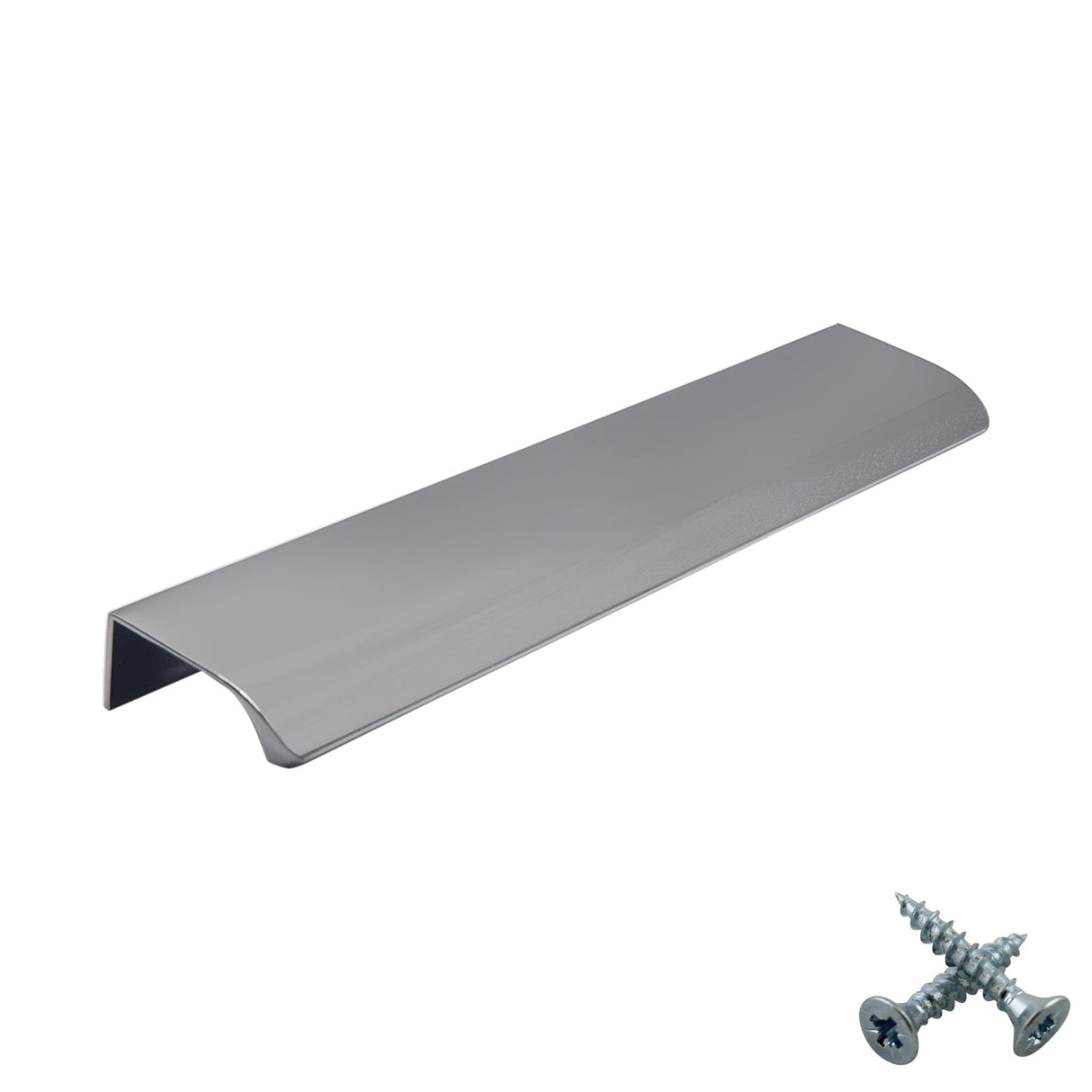 M4TEC Alva Bar Pull Handle – Matt Chrome Cabinet, Drawer & Cupboard Handle (Pack of 10) VD3