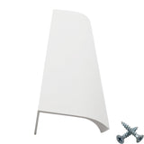 White Aluminium Cabinet Handle – Modern Cupboard, Drawer & Door Pull (Pack of 10)