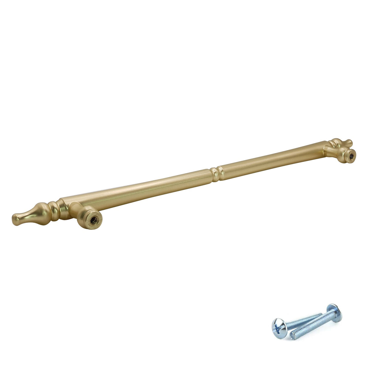 M4TEC Bar Handle Brushed Brass Doors or Cupboards VH6 Series Pack of 10