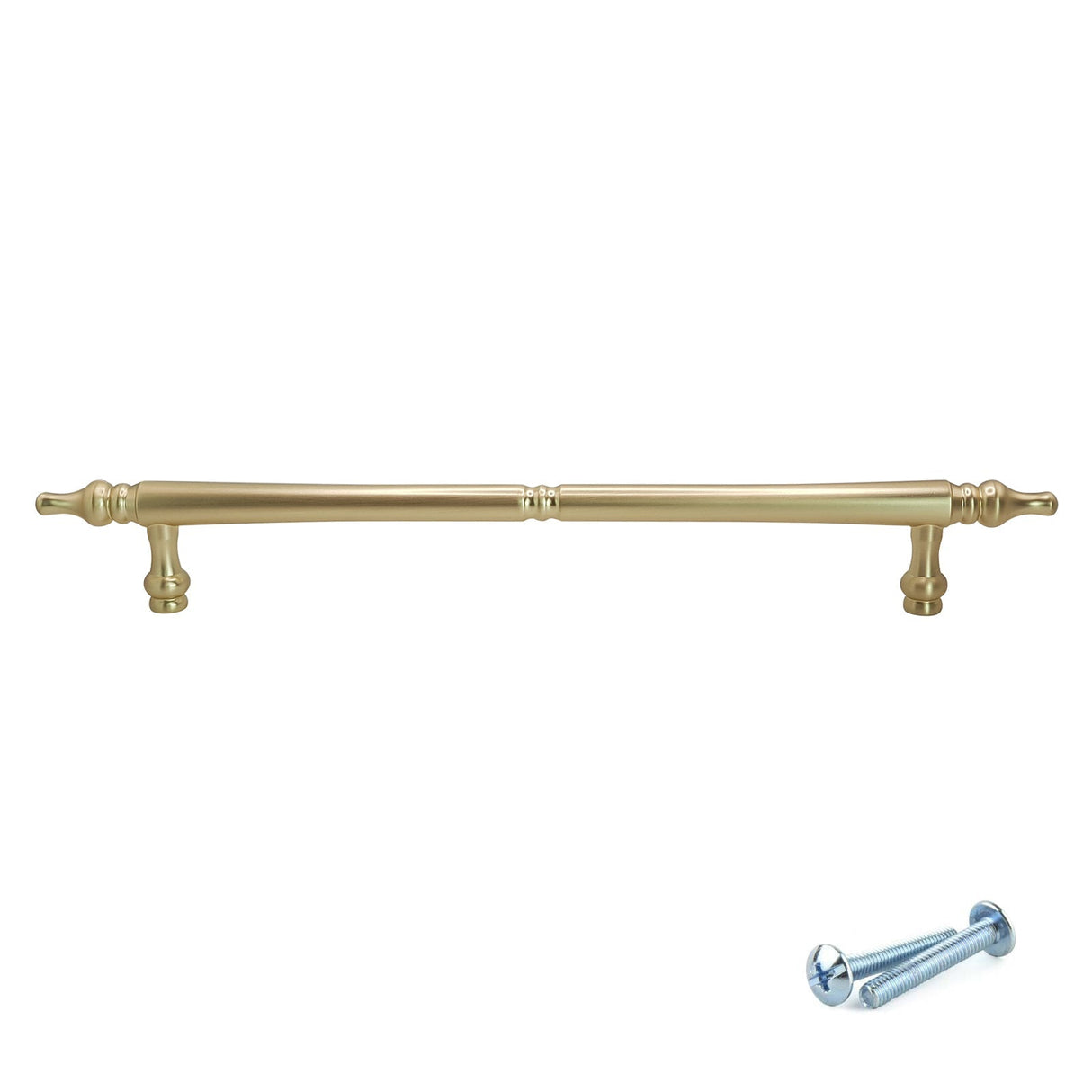 M4TEC Bar Handle Brushed Brass Doors or Cupboards VH6 Series Pack of 10