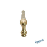 M4TEC Brushed Brass Decorative Bar Handle – VH6 Series (Traditional Cabinet & Drawer Handle)