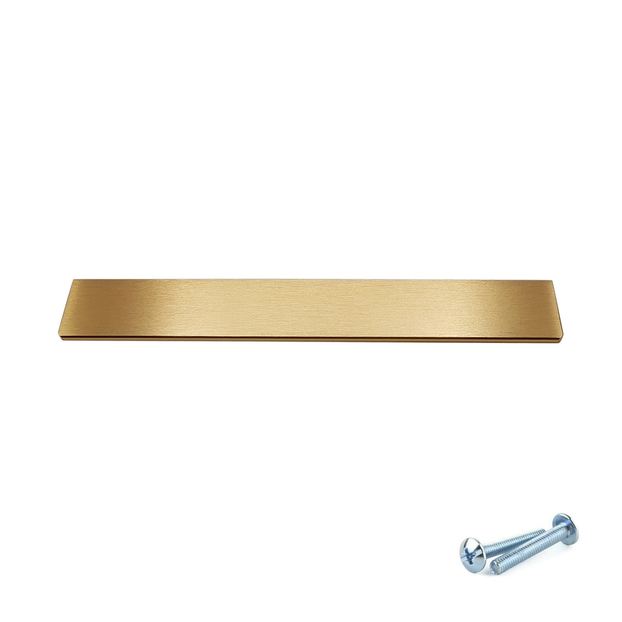 M4TEC Brushed Brass Bar Pull Handle – Door, Drawer & Cupboard (VE8 Dalry Series, Multiple Sizes)