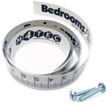 M4TEC Matt Satin Nickel Bow Handle – Cabinet, Drawer & Cupboard Pull in 3 Sizes (VE9 Series)