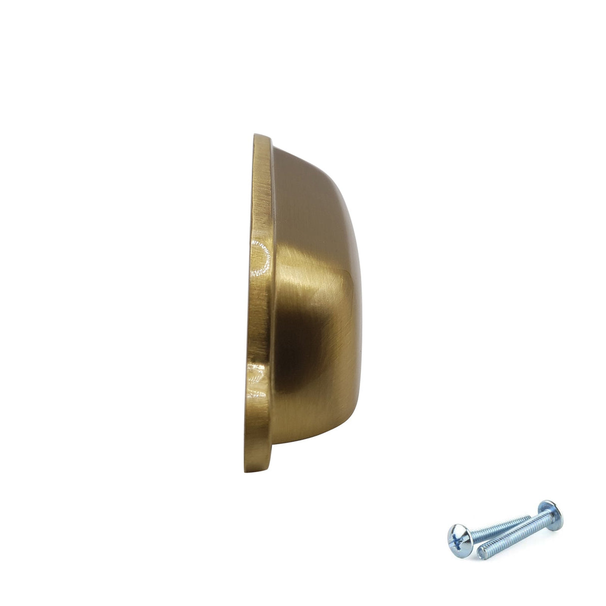 M4TEC 96mm Karat Gold Cup Handle - Luxury Zinc Cabinet Pull (VG4 Series)