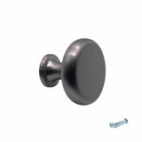 M4TEC Furniture Pull Knob – Brushed Brass, Chrome, Stainless Steel & Black Cabinet & Drawer Handle