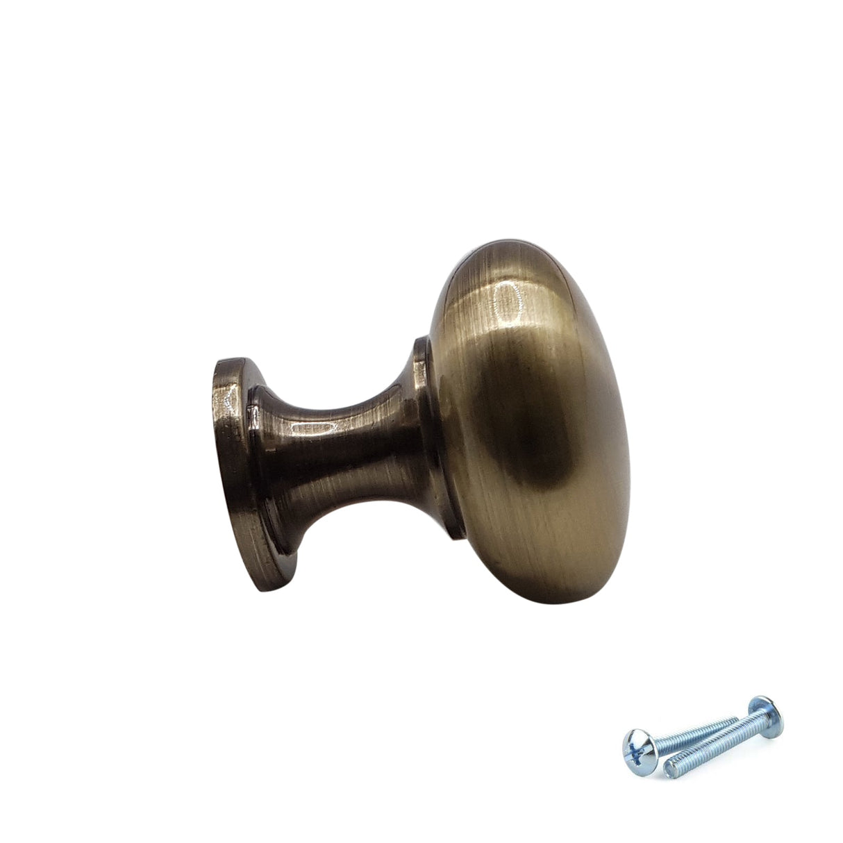 M4TEC Antique Brass Knob Handle – VH4 Series (29mm Cabinet, Drawer & Cupboard Knob)