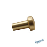 M4TEC Brushed Brass Cabinet Knob – 19mm Drawer & Cupboard Door Handle VF4 Series
