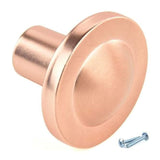 Matt Copper Cupboard Knob Handle M4TEC Montrose Z7