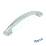 Matt Nickel Cabinet & Cupboard Pull Handle – M4TEC Cairn L6