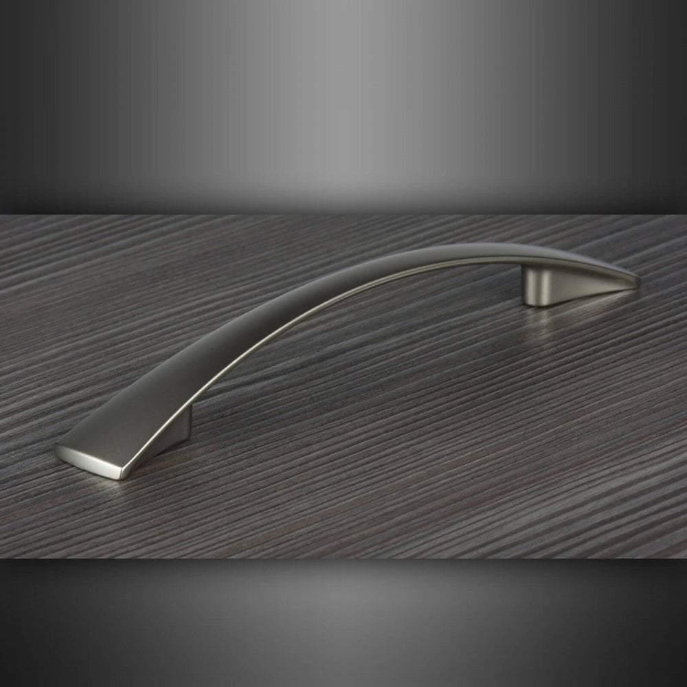 Matt Nickel Tapered Cabinet & Cupboard Handle – M4TEC Elgin D6