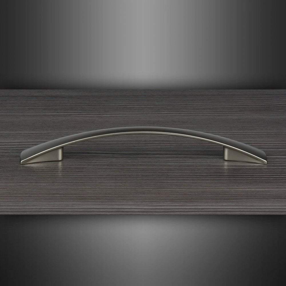 Matt Nickel Tapered Cabinet & Cupboard Handle – M4TEC Elgin D6