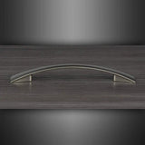 Matt Nickel Tapered Cabinet & Cupboard Handle – M4TEC Elgin D6