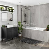 Multipanel Linda Barker Collection Concrete Formwood (6362) -  Shower/Bathroom Wall Panels