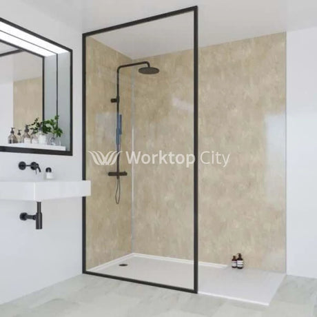 Multipanel Linda Classic Collection Travertine (M3526) -  Shower/Bathroom Wall Panels