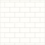 Multipanel Tile Collection Alpine White (MT1100M) - Metro Effect Tile Shower/Bathroom Wall Panels