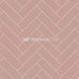 Multipanel Tile Collection Antique Rose (MT325H) - Herringbone Tile Shower/Bathroom Wall Panels