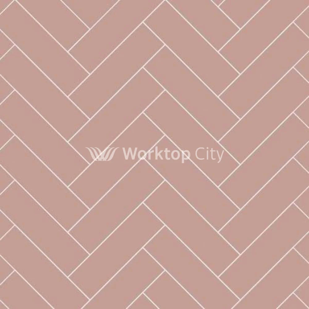 Multipanel Tile Collection Antique Rose (MT325H) - Herringbone Tile Shower/Bathroom Wall Panels