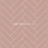 Multipanel Tile Collection Antique Rose (MT325H) - Herringbone Tile Shower/Bathroom Wall Panels