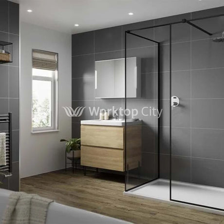 Multipanel Tile Collection Dust Grey (MT732) - Large Tile Shower/Bathroom Wall Panels