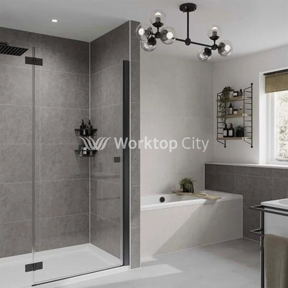 Multipanel Tile Collection Grey Mineral (MT487) - Large Tile Shower/Bathroom Wall Panels