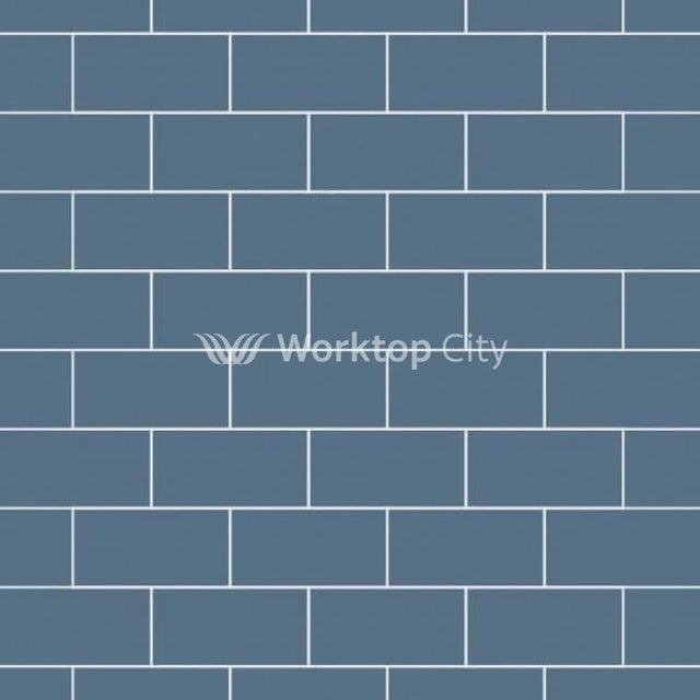 Multipanel Tile Collection Misty Blue (MT502M) - Metro Effect Tile Shower/Bathroom Wall Panels