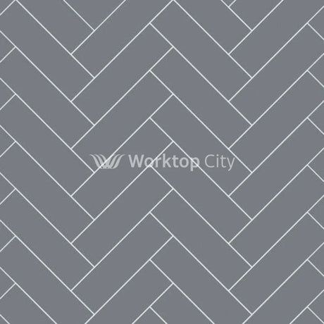 Multipanel Tile Collection Monument Grey (MT780H) - Herringbone Tile Shower/Bathroom Wall Panels